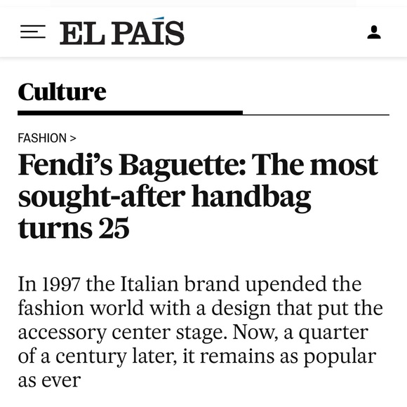 👜 Vintage Fendi's Baguette: The most sought-after handbag🤩 - Picture 9 of 10